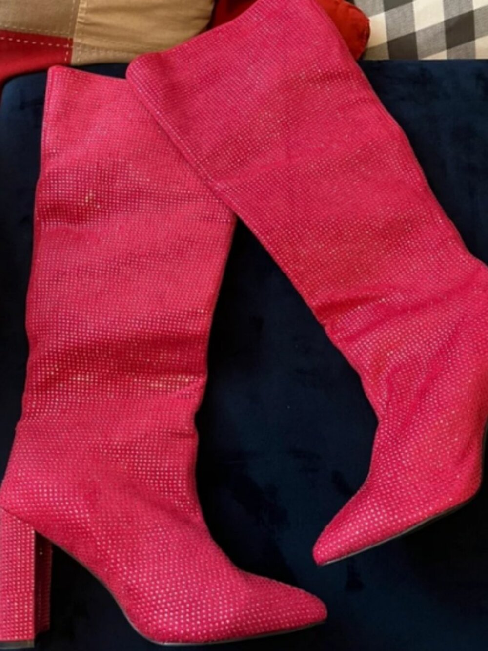 Women’s Pink Sparkle Boots